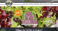 Desktop Screenshot of ediblegarden.com