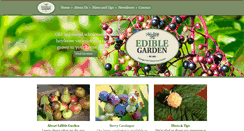 Desktop Screenshot of ediblegarden.co.nz